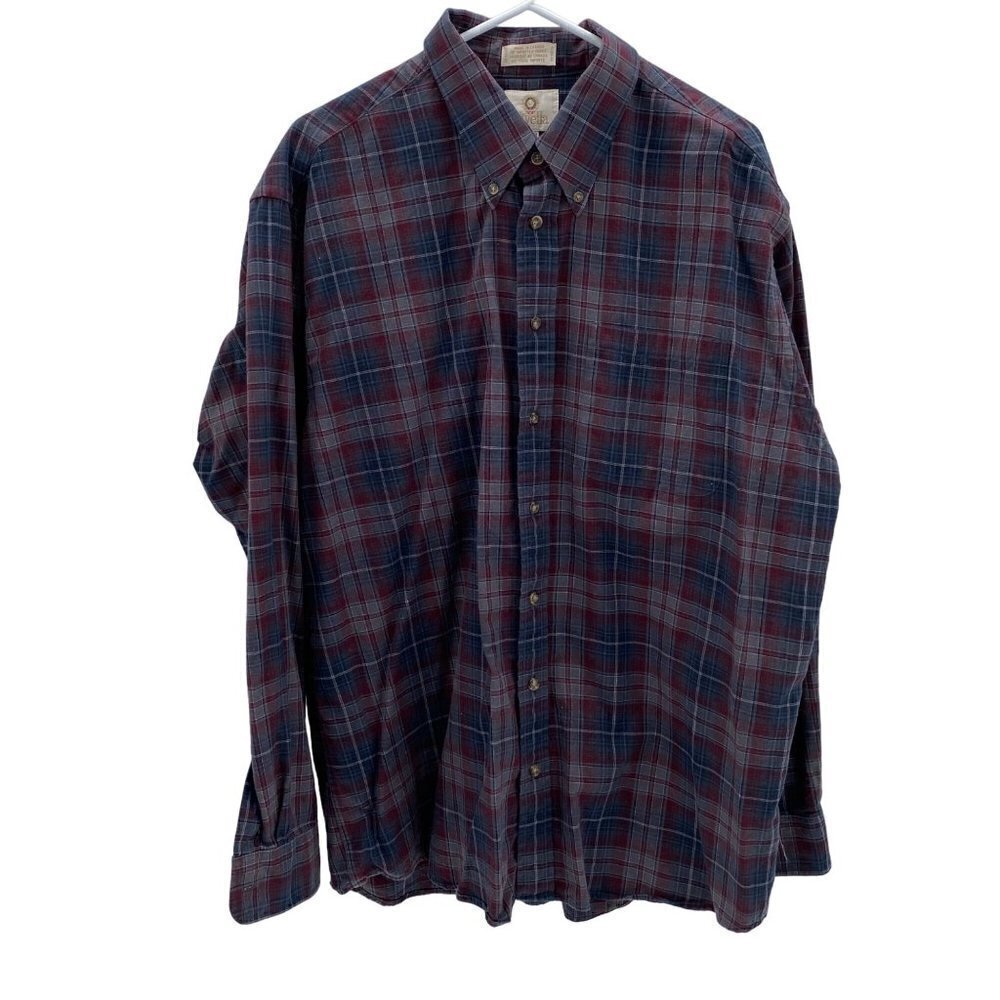 Viyella Long Sleeve Button Down Shirt Men’s Size XL